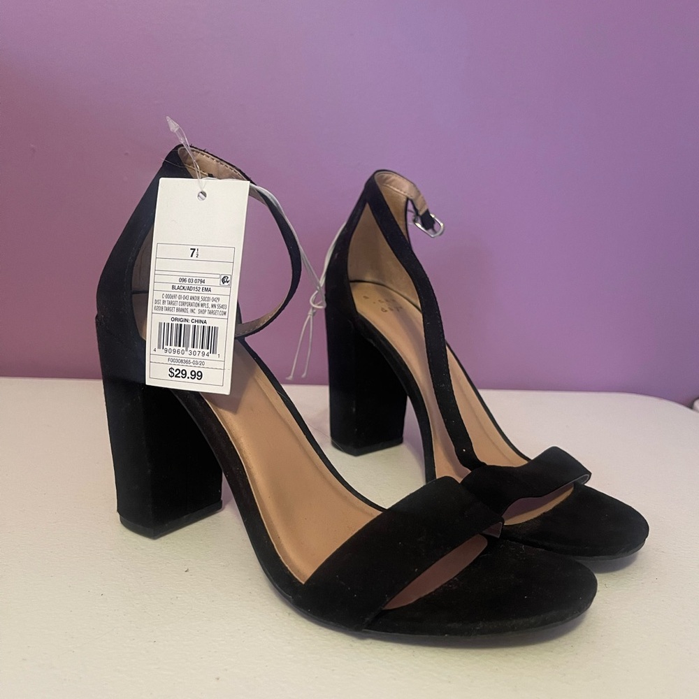 Elegant Black Women's Heels